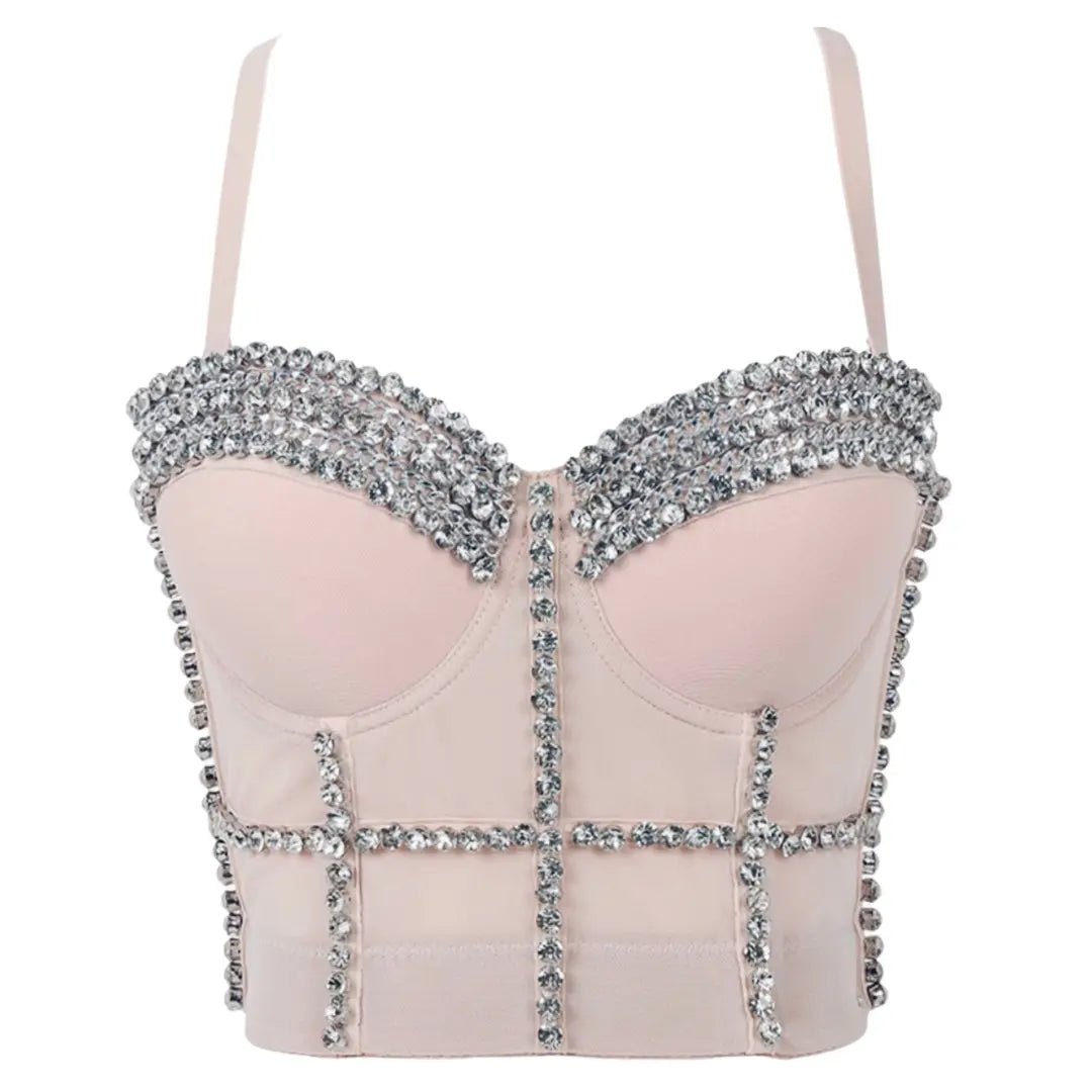 Elegance Bustier Blush - Harpa'h Apparel