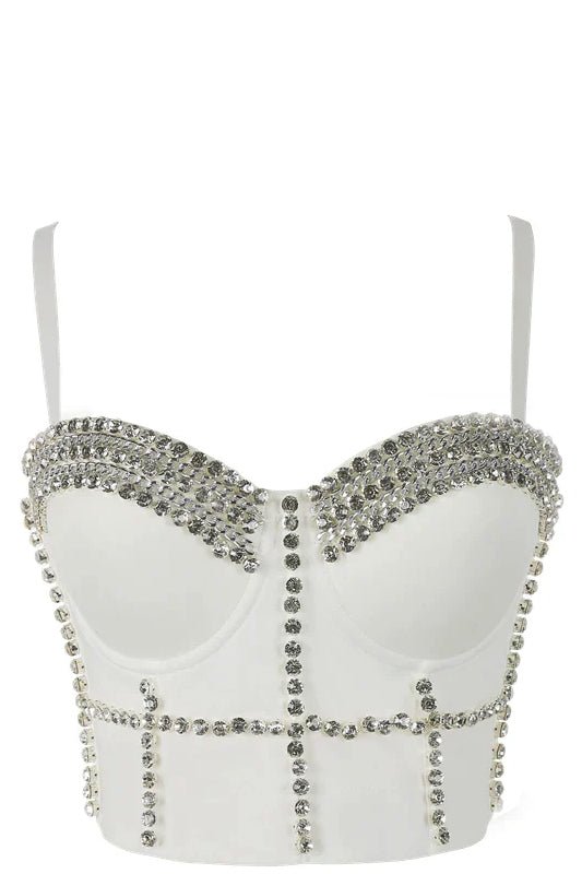 Elegance Bustier Ivory - Harpa'h Apparel